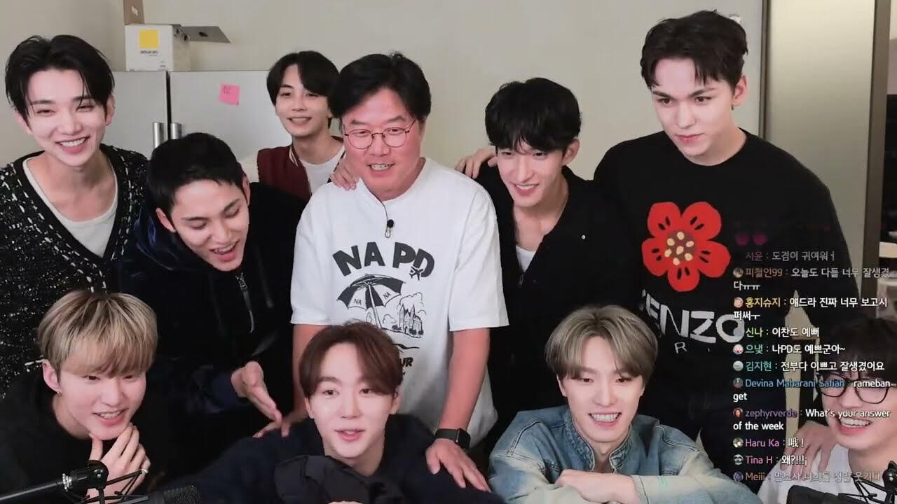 Surprise Live - SEVENTEEN on Live After Dinner
